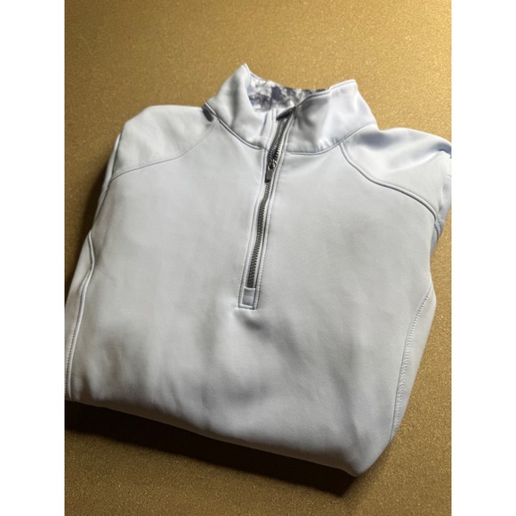zero restriction Tops - Zero Restriction Womens‎ Light Blue Quarter Zip Pullover Active Top Size Small